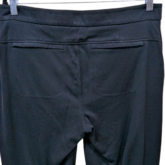 Athleta Black Ponte Wide Leg Pants (12P) - Picture 8 of 11